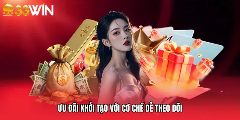 Ưu đãi khởi tạo với cơ chế dễ theo dõi